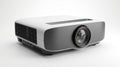 A modern BenQ LK936ST 4K short-throw projector designed for high-end indoor golf simulator installations.
