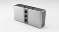 A sleek Foresight Sports GC3 photometric golf launch monitor sitting on a clean white studio background.